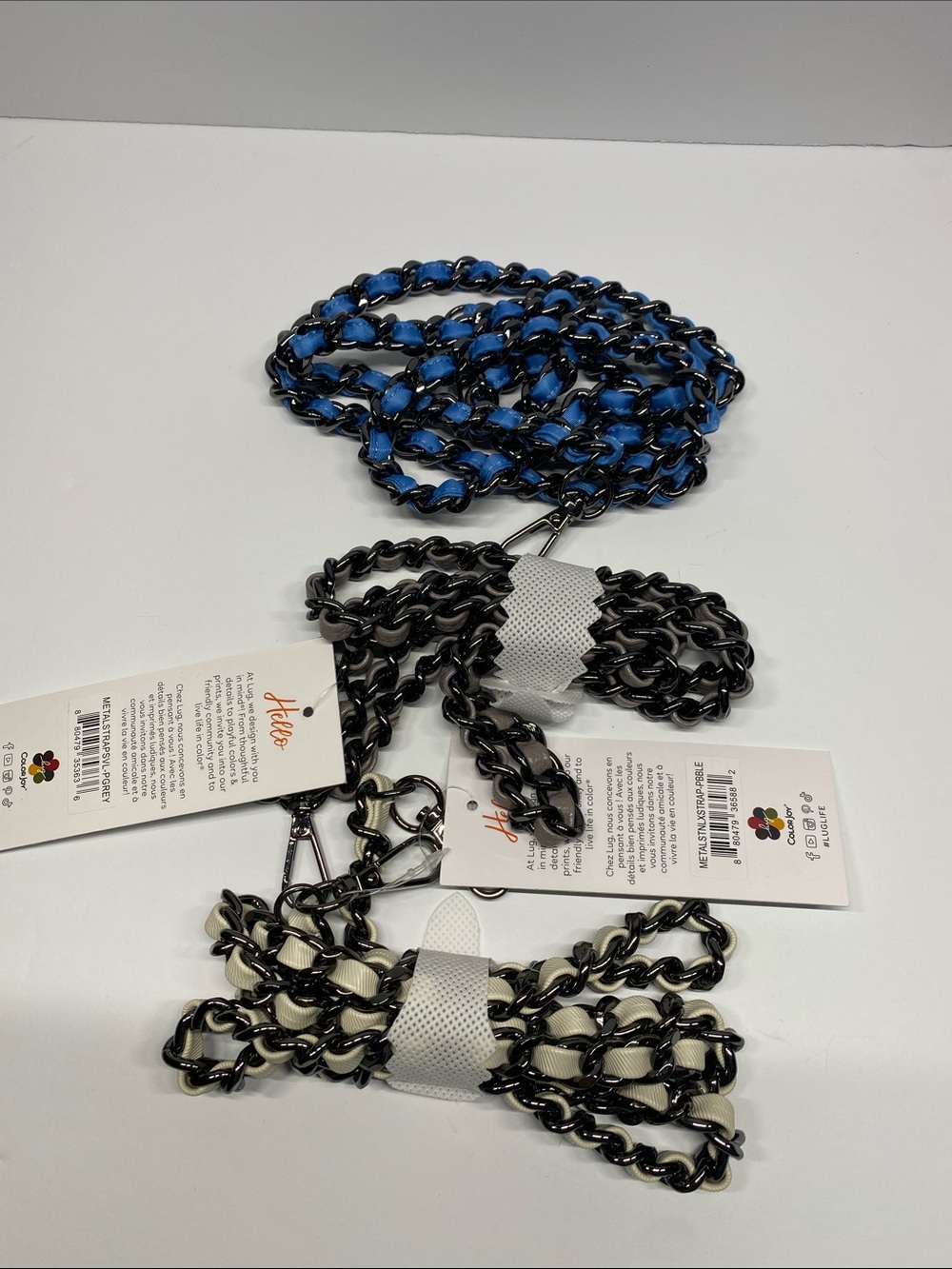 Lug Chain Straps, set of 3